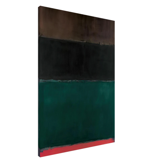 Untitled Red-Brown, Black, Green, Red - 1962 Canvas | Mark Rothko Canvas | Rothko Prints