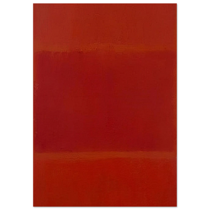 Red and Orange - 1955 Poster | Mark Rothko Poster | Rothko Prints