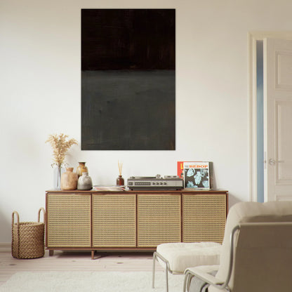 Untitled brown and gray - 1969 Poster | Mark Rothko Poster | Rothko Prints
