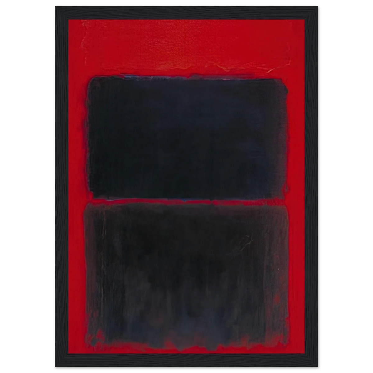 Light Red Over Black - 1957 Framed Poster | Mark Rothko Framed Prints Wall Art | Rothko Prints