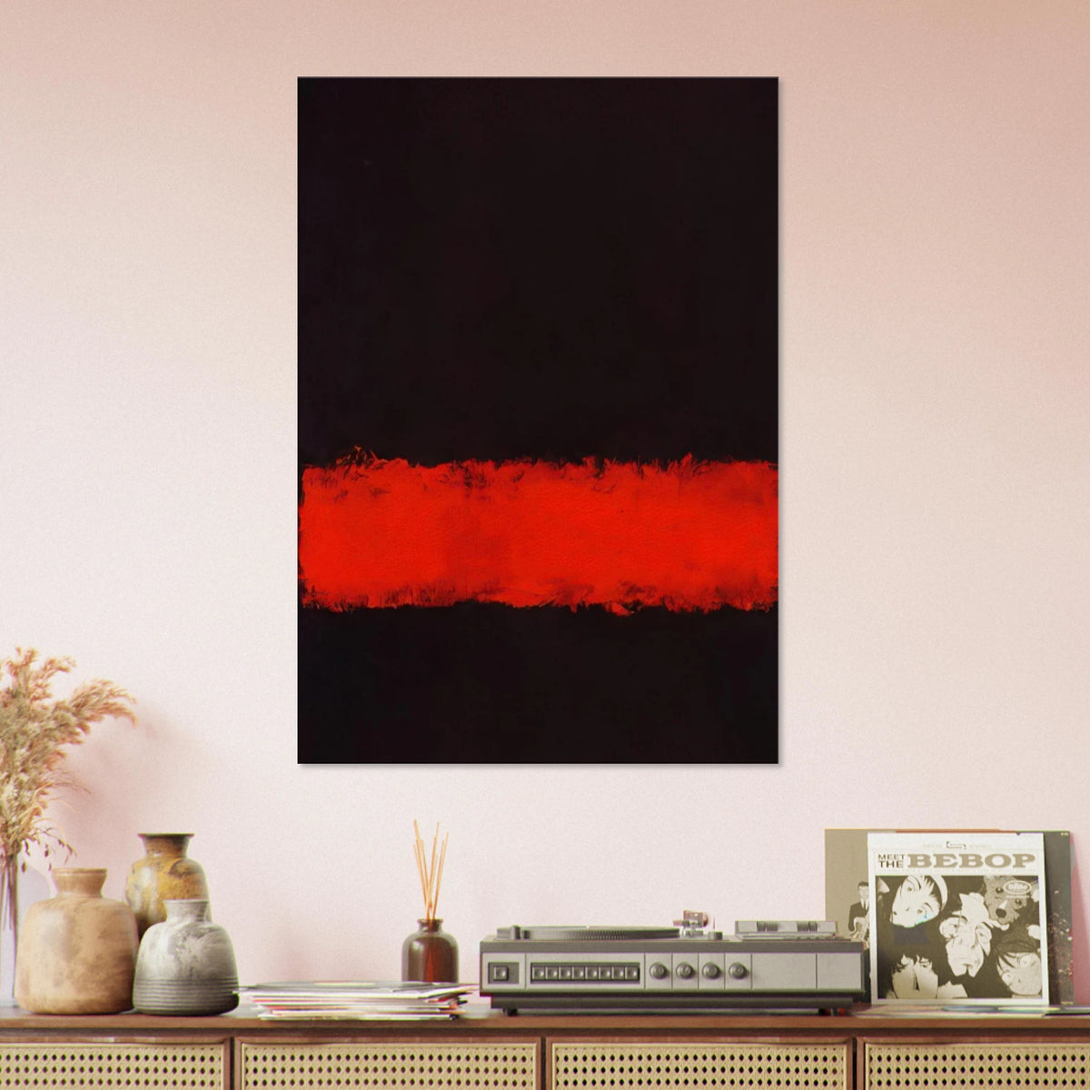 Black, Red and Black - 1968 Canvas | Mark Rothko Canvas | Rothko Prints