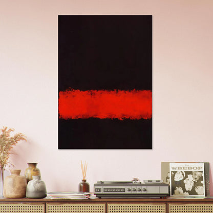Black, Red and Black - 1968 Canvas | Mark Rothko Canvas | Rothko Prints