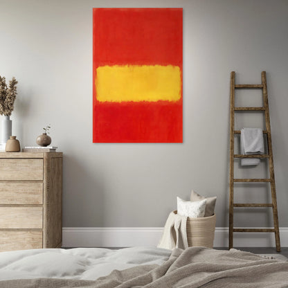 Yellow band - 1956 Poster | Mark Rothko Poster | Rothko Prints