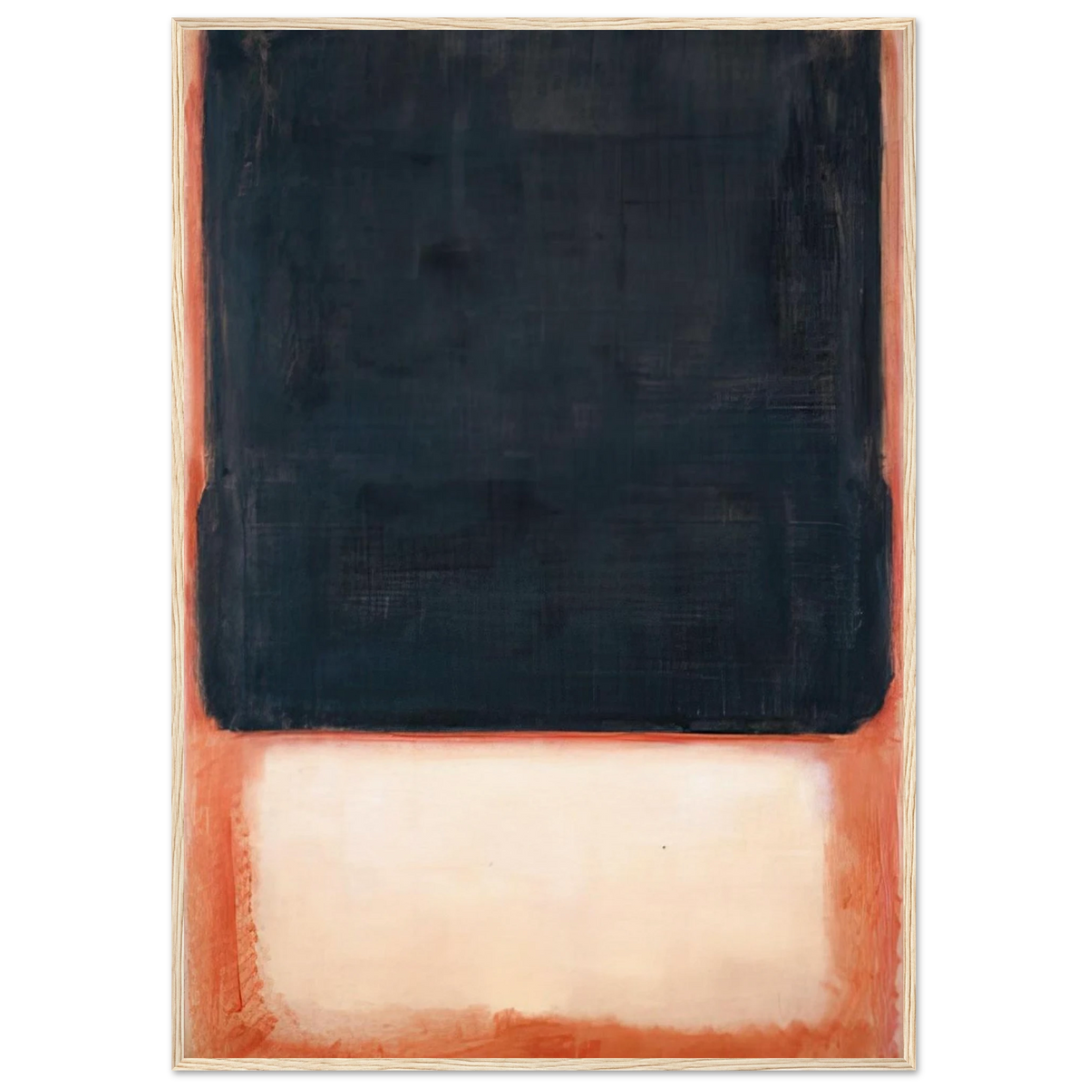 No. 7 Dark Over Light - 1954 Framed Poster | Mark Rothko Framed Prints Wall Art | Rothko Prints