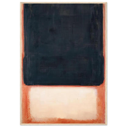 No. 7 Dark Over Light - 1954 Framed Poster | Mark Rothko Framed Prints Wall Art | Rothko Prints