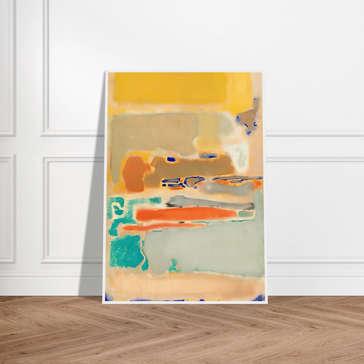 Multiform - 1948 Framed Poster | Mark Rothko Framed Prints Wall Art | Rothko Prints