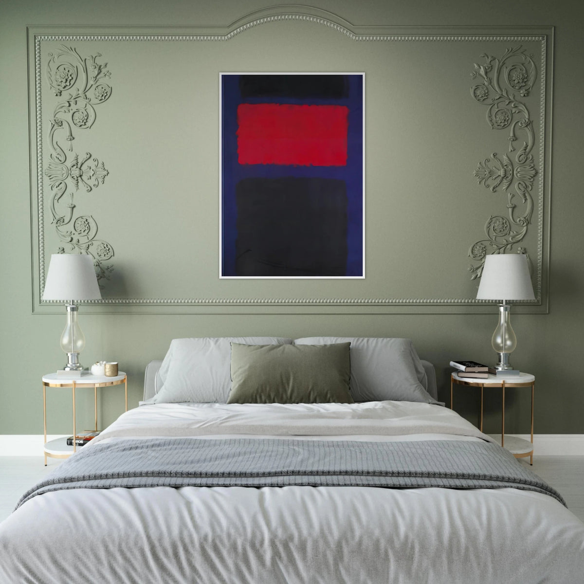 Cubierta - 1960 Framed Poster | Mark Rothko Framed Prints Wall Art | Rothko Prints