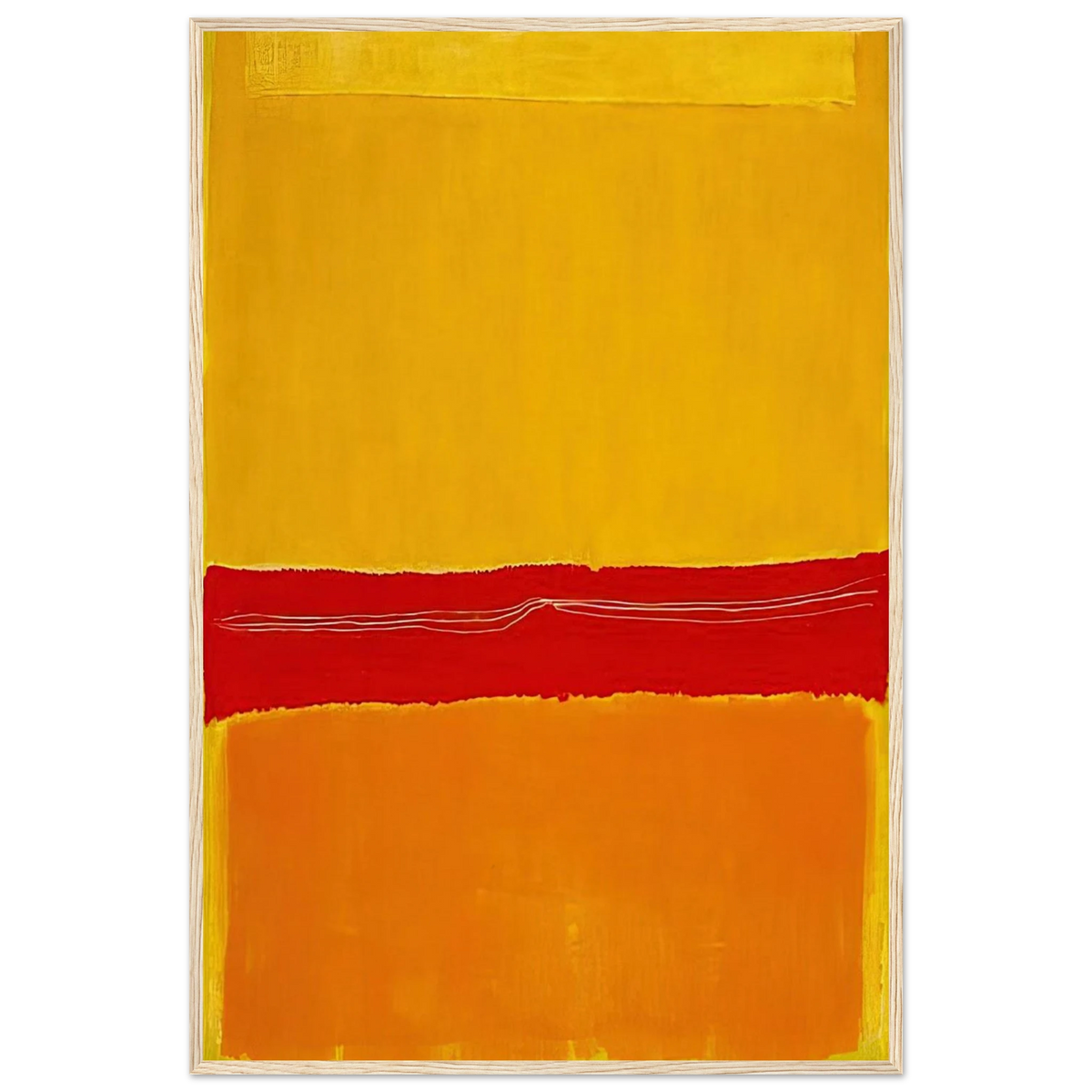 No.5No.22 - 1950 Framed Poster | Mark Rothko Framed Prints Wall Art | Rothko Prints