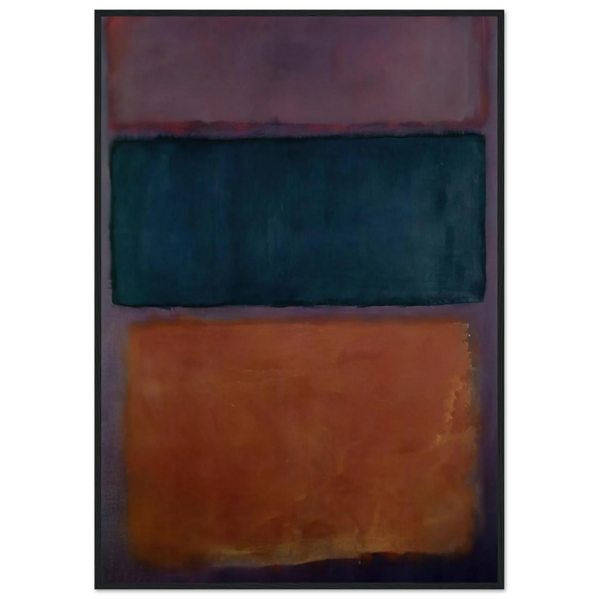 Untitled - 1963 Framed Poster | Mark Rothko Framed Prints Wall Art | Rothko Prints