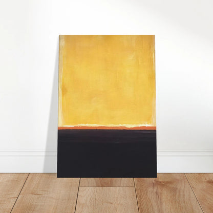 Yellow, Charcoal, Brown - 1953 Canvas | Mark Rothko Canvas | Rothko Prints