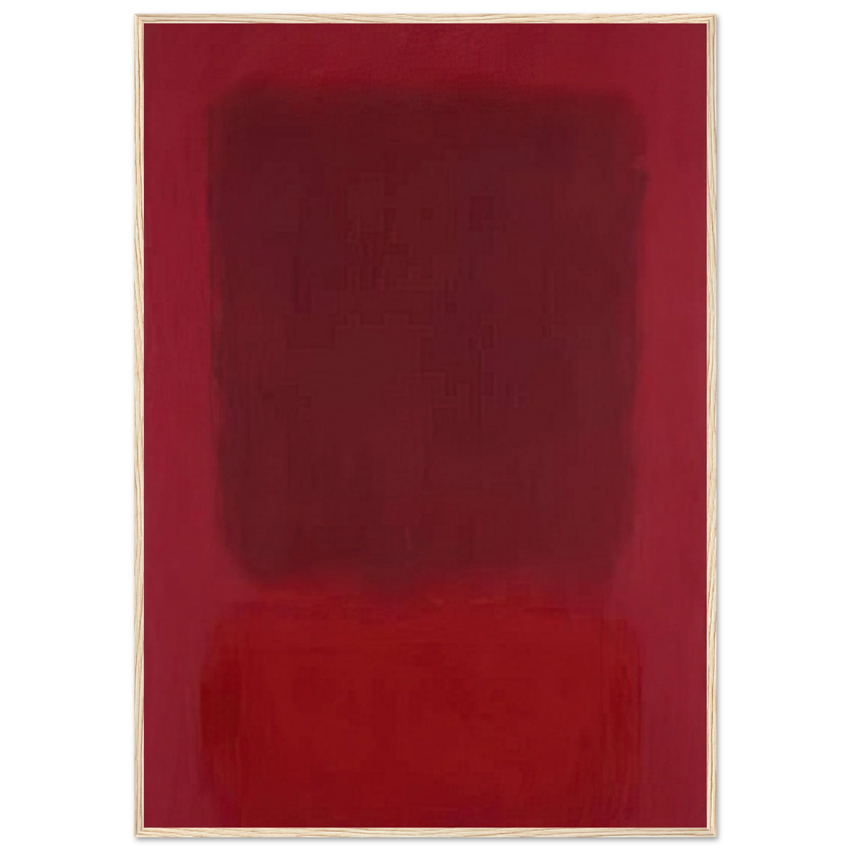 Red and Brown - 1957 Framed Poster | Mark Rothko Framed Prints Wall Art | Rothko Prints