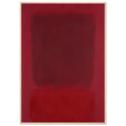 Red and Brown - 1957 Framed Poster | Mark Rothko Framed Prints Wall Art | Rothko Prints