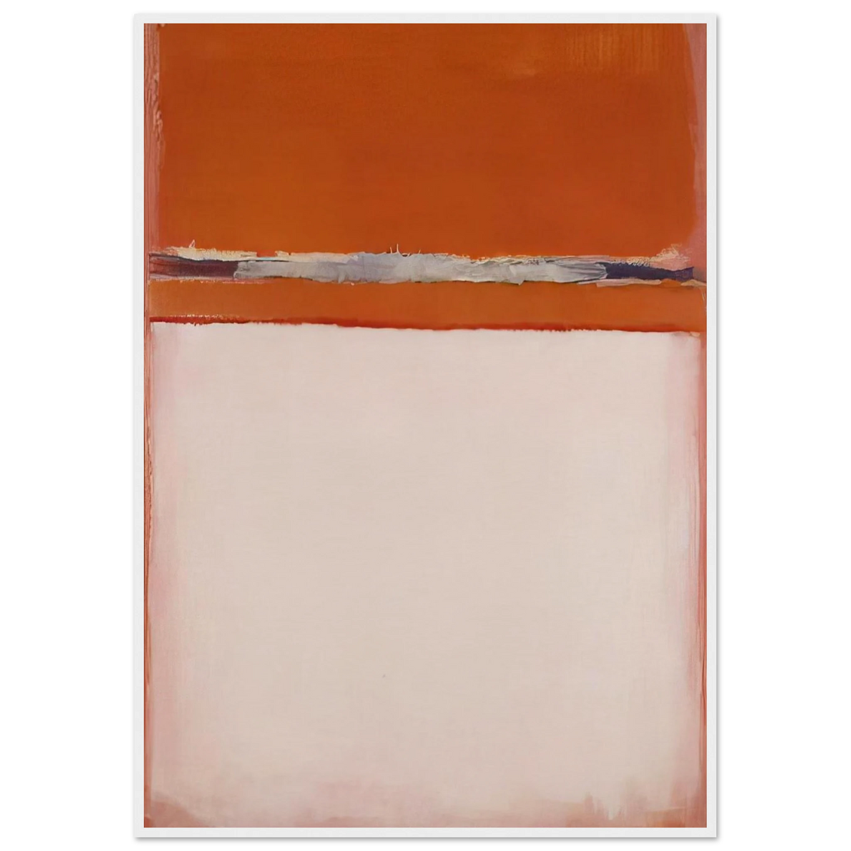 No.18 - 1951 Framed Poster | Mark Rothko Framed Prints Wall Art | Rothko Prints