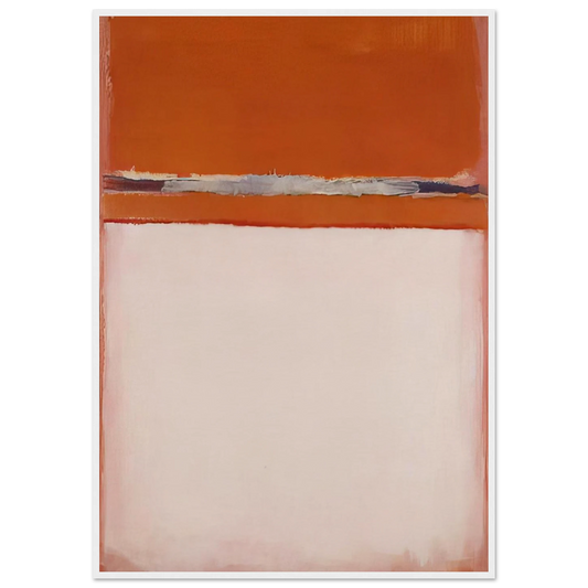 No.18 - 1951 Framed Poster | Mark Rothko Framed Prints Wall Art | Rothko Prints