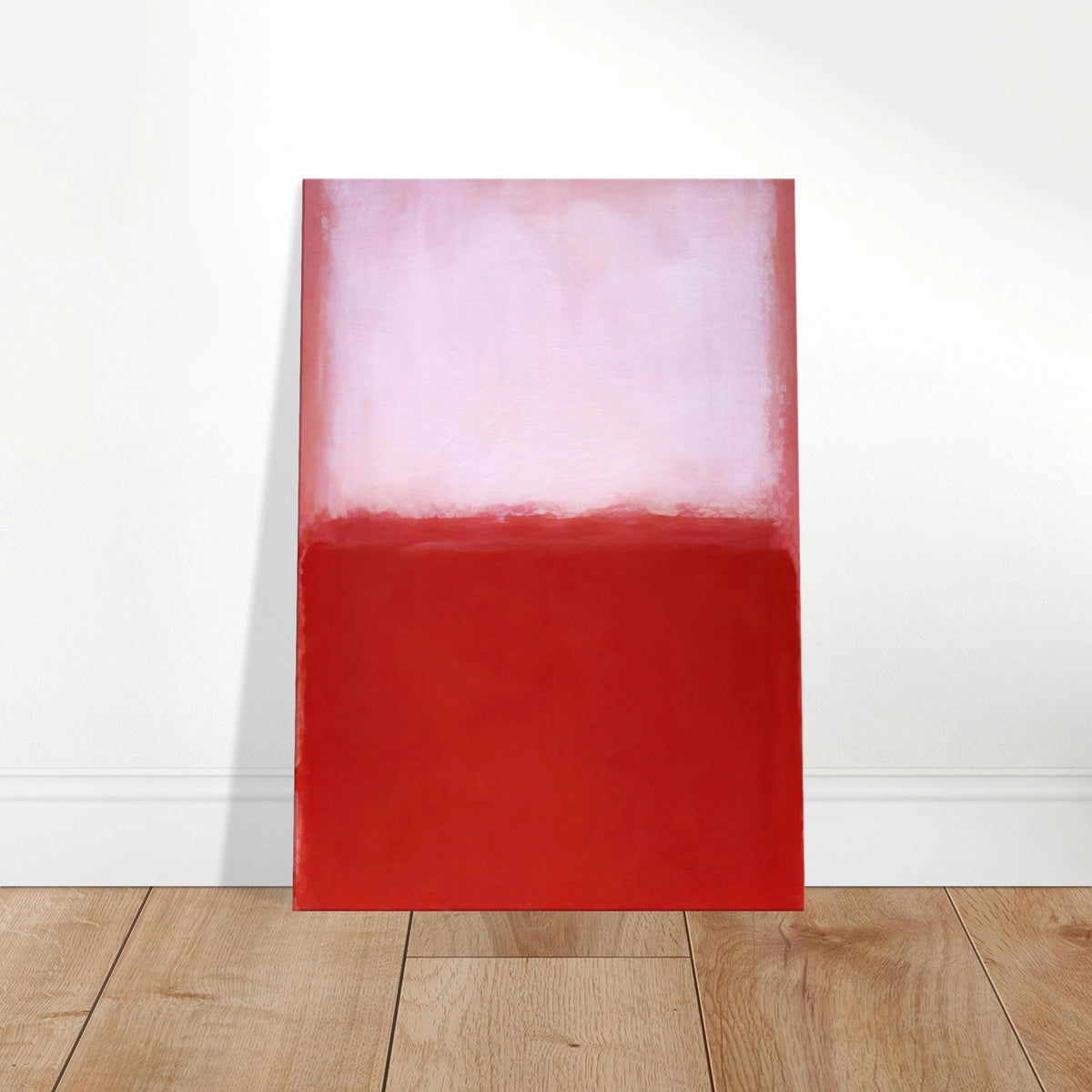 White Over Red - 1957 Canvas | Mark Rothko Canvas | Rothko Prints