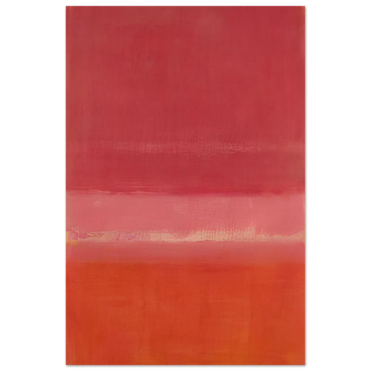 Untitled Red - 1956 Poster | Mark Rothko Poster | Rothko Prints