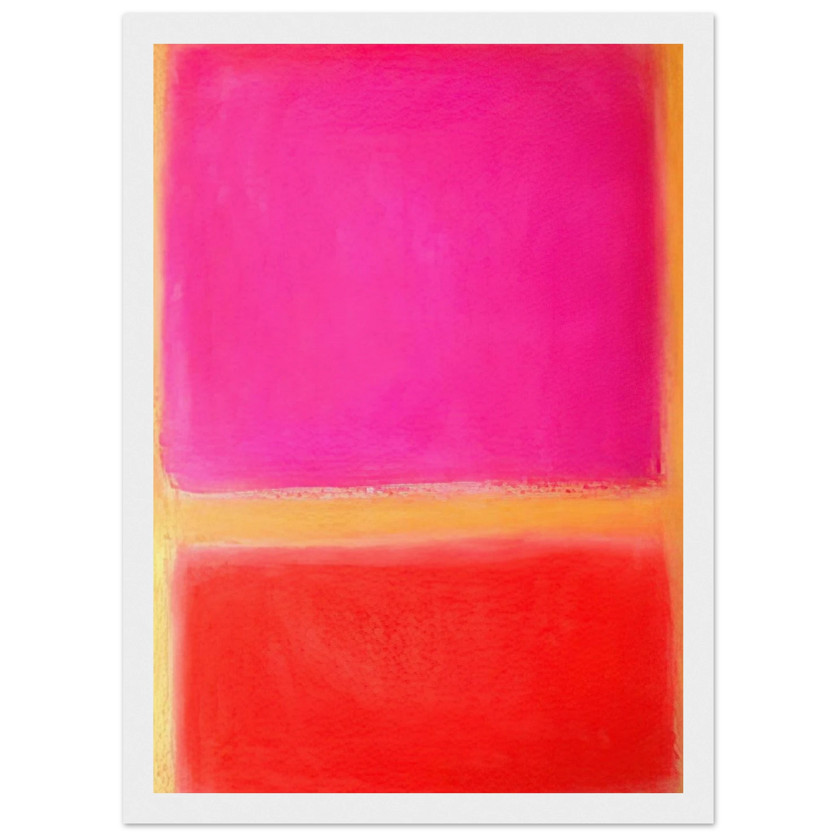 Untitled - Color Field Painting Framed Poster | Mark Rothko Framed Prints Wall Art | Rothko Prints