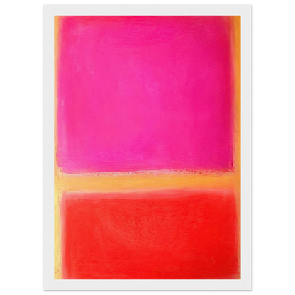 Untitled - Color Field Painting Framed Poster | Mark Rothko Framed Prints Wall Art | Rothko Prints