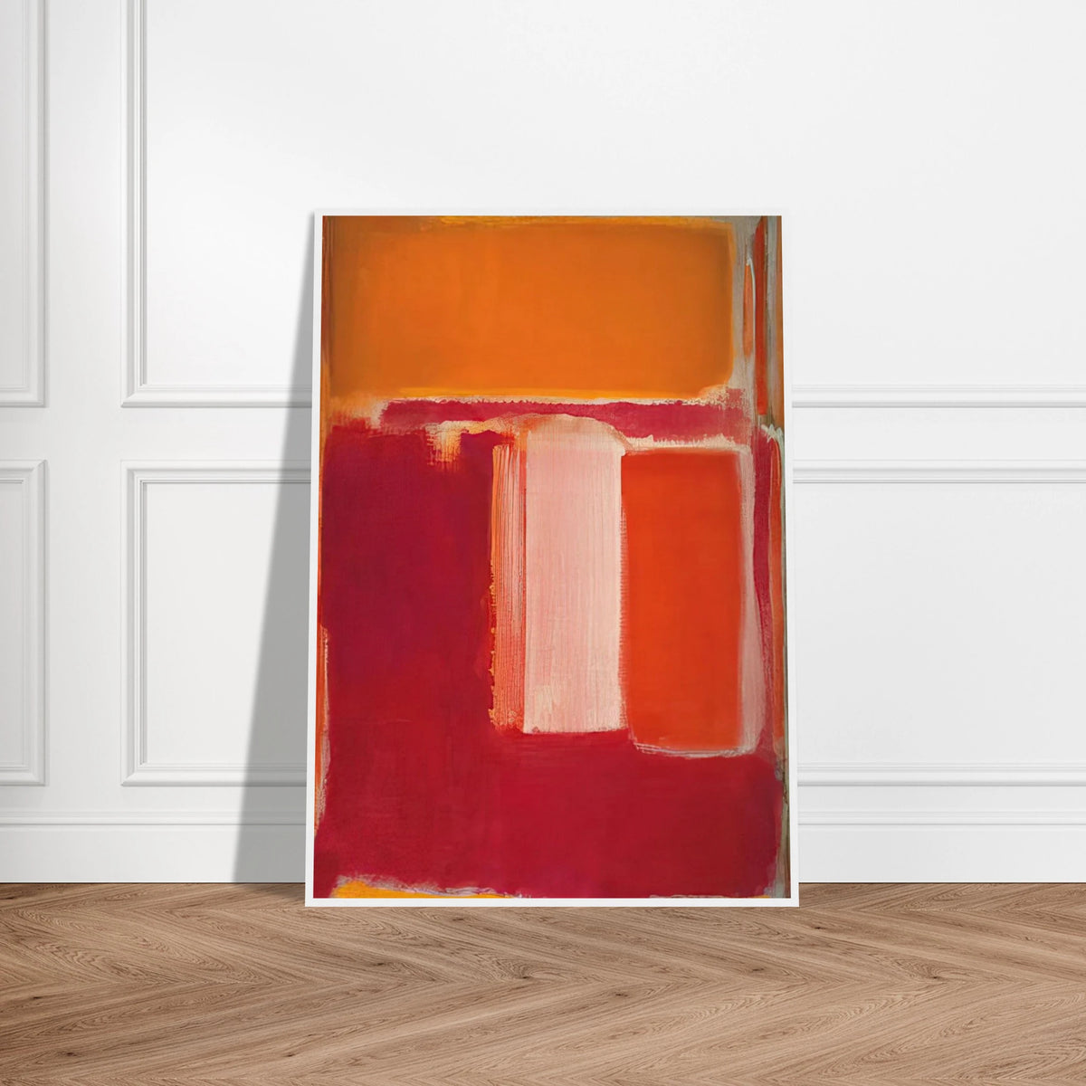 Yellow, Cherry, Orange - 1947 Framed Poster | Mark Rothko Framed Prints Wall Art | Rothko Prints
