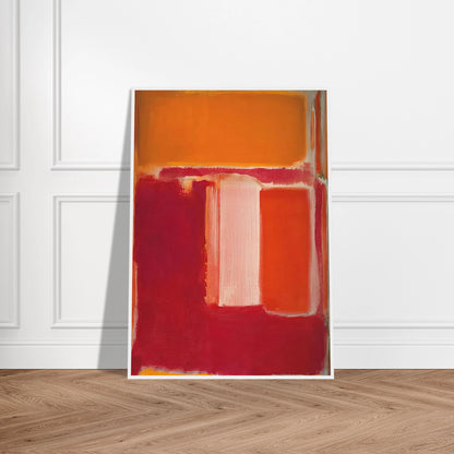 Yellow, Cherry, Orange - 1947 Framed Poster | Mark Rothko Framed Prints Wall Art | Rothko Prints