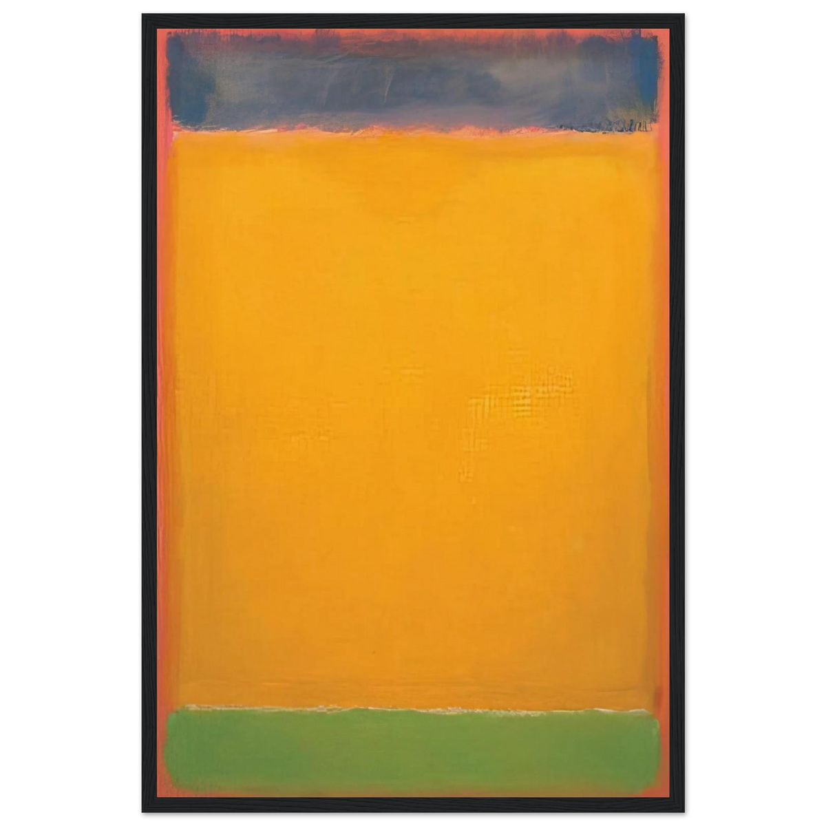 United Blue, Yellow, Green on Red - 1954 Framed Poster | Mark Rothko Framed Prints Wall Art | Rothko Prints
