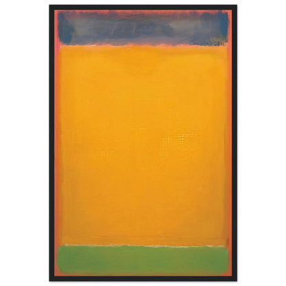 United Blue, Yellow, Green on Red - 1954 Framed Poster | Mark Rothko Framed Prints Wall Art | Rothko Prints