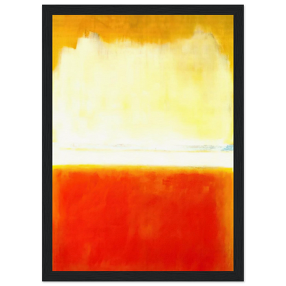 No.8 - 1952 Framed Poster | Mark Rothko Framed Prints Wall Art | Rothko Prints
