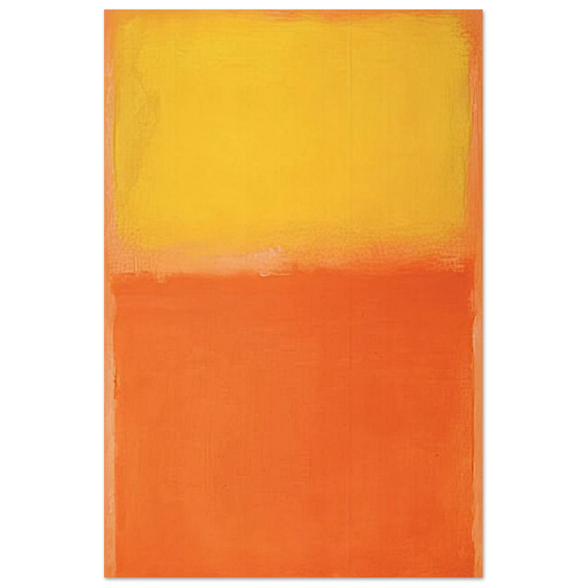 Orange and Yellow - 1956 Poster | Mark Rothko Poster | Rothko Prints