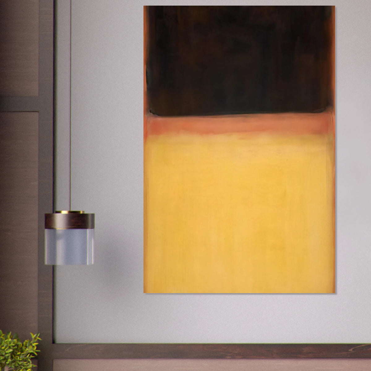 No.9 Dark over Light Earth - 1954 Poster | Mark Rothko Poster | Rothko Prints