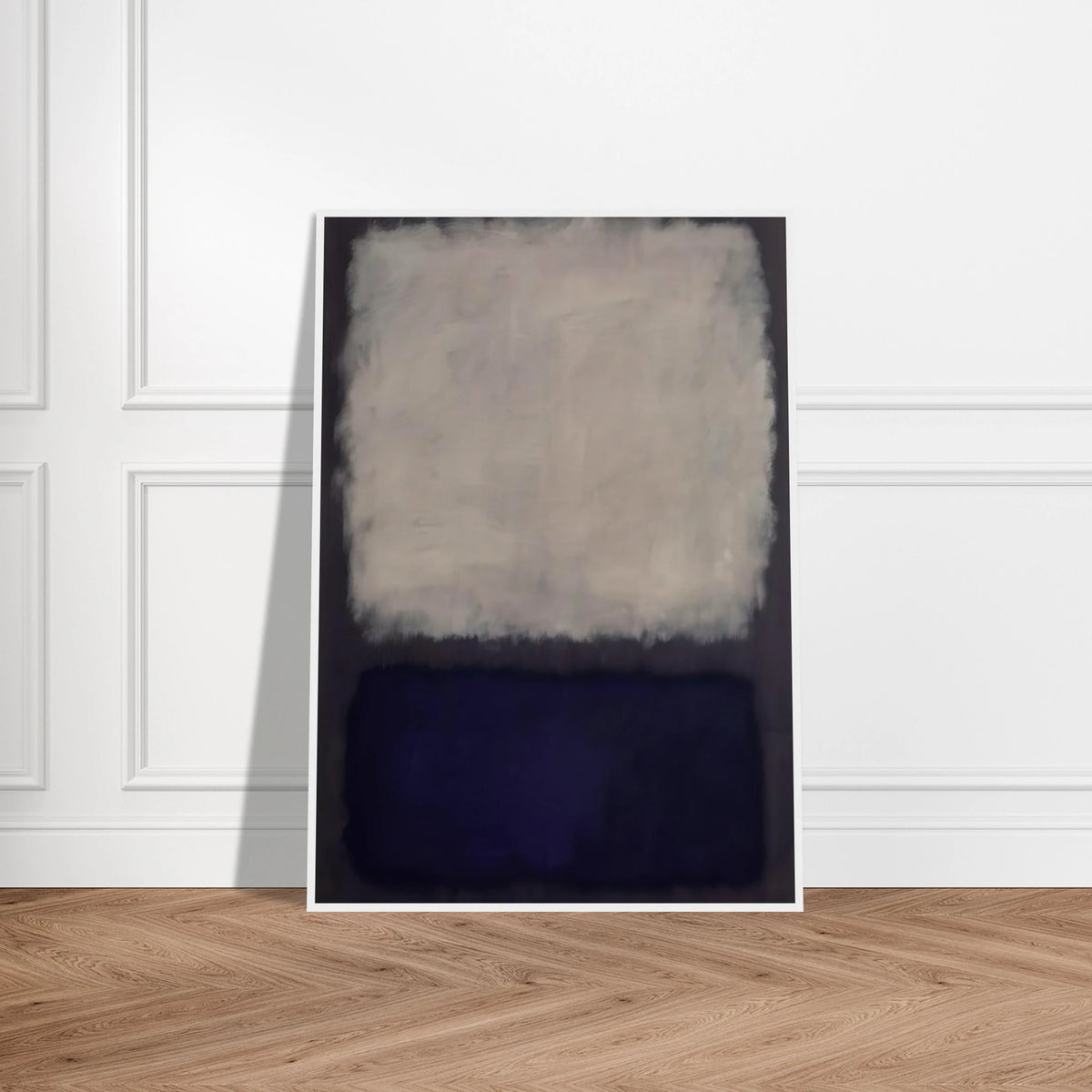Blue and gray - 1962 Framed Poster | Mark Rothko Framed Prints Wall Art | Rothko Prints
