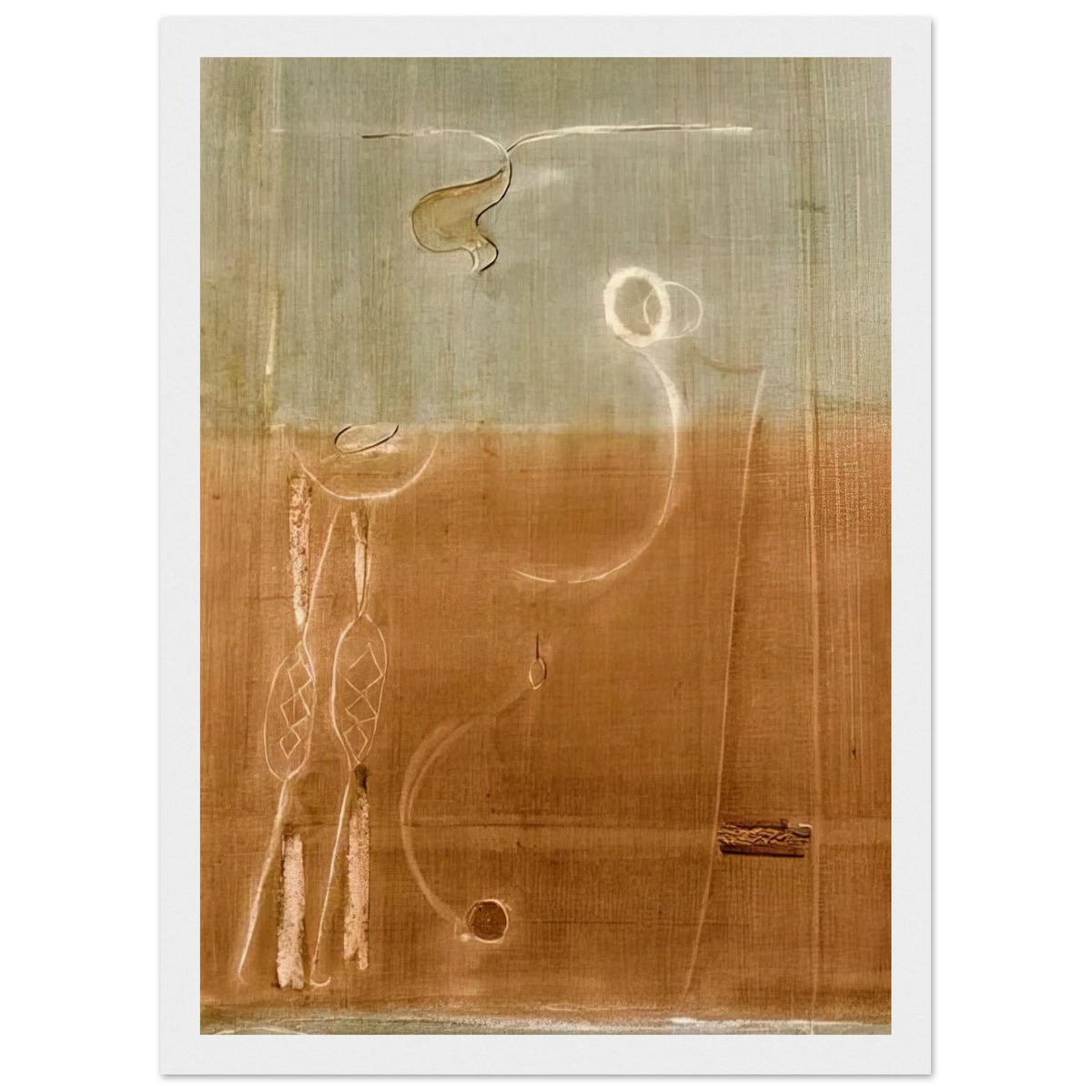 Aubade - 1944 Framed Poster | Mark Rothko Framed Prints Wall Art | Rothko Prints