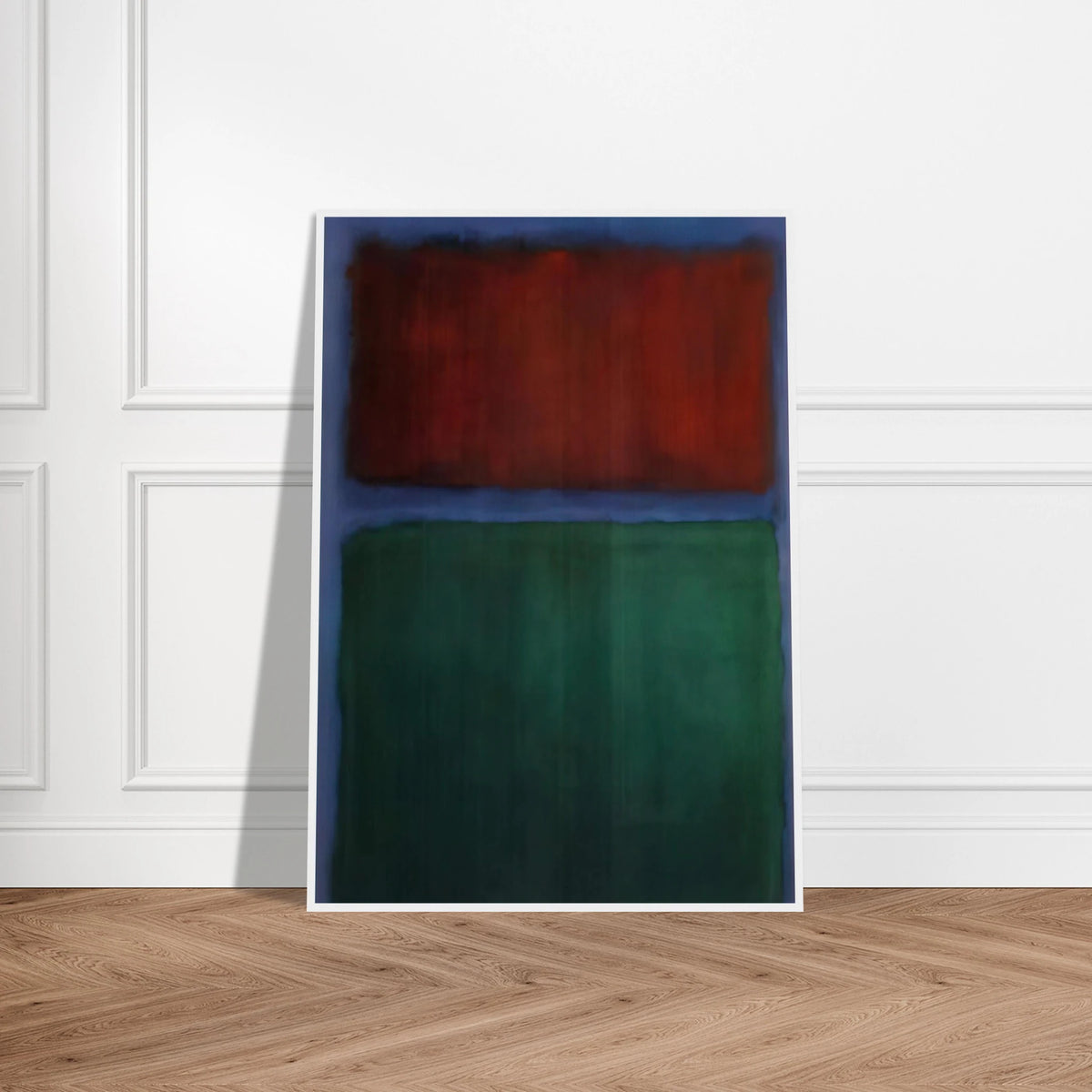 Earth and Green - 1955 Framed Poster | Mark Rothko Framed Prints Wall Art | Rothko Prints