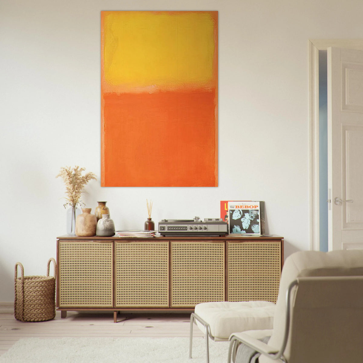 Orange and Yellow - 1956 Poster | Mark Rothko Poster | Rothko Prints