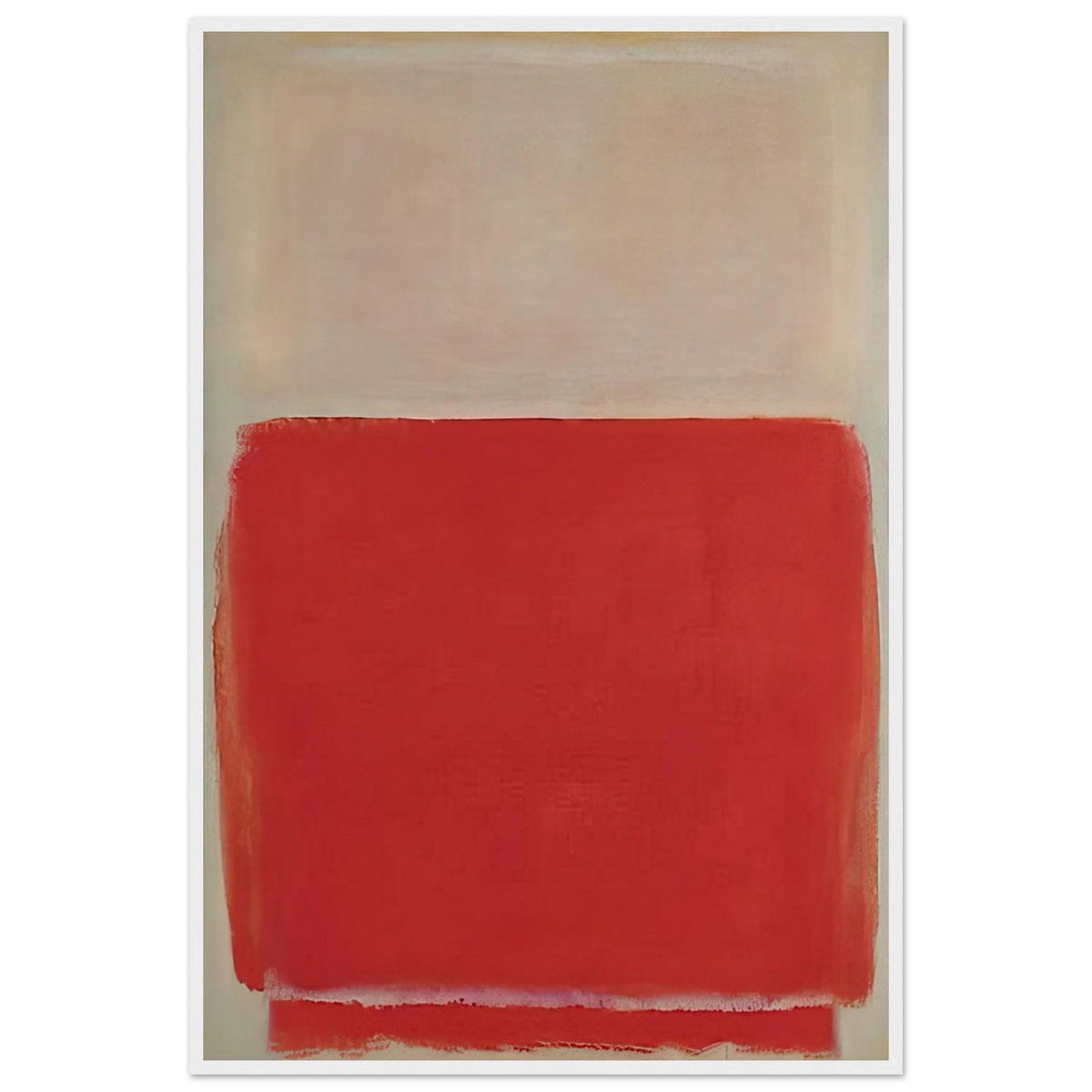 No. 3 - 1953 Framed Poster | Mark Rothko Framed Prints Wall Art | Rothko Prints