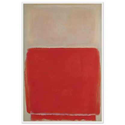 No. 3 - 1953 Framed Poster | Mark Rothko Framed Prints Wall Art | Rothko Prints
