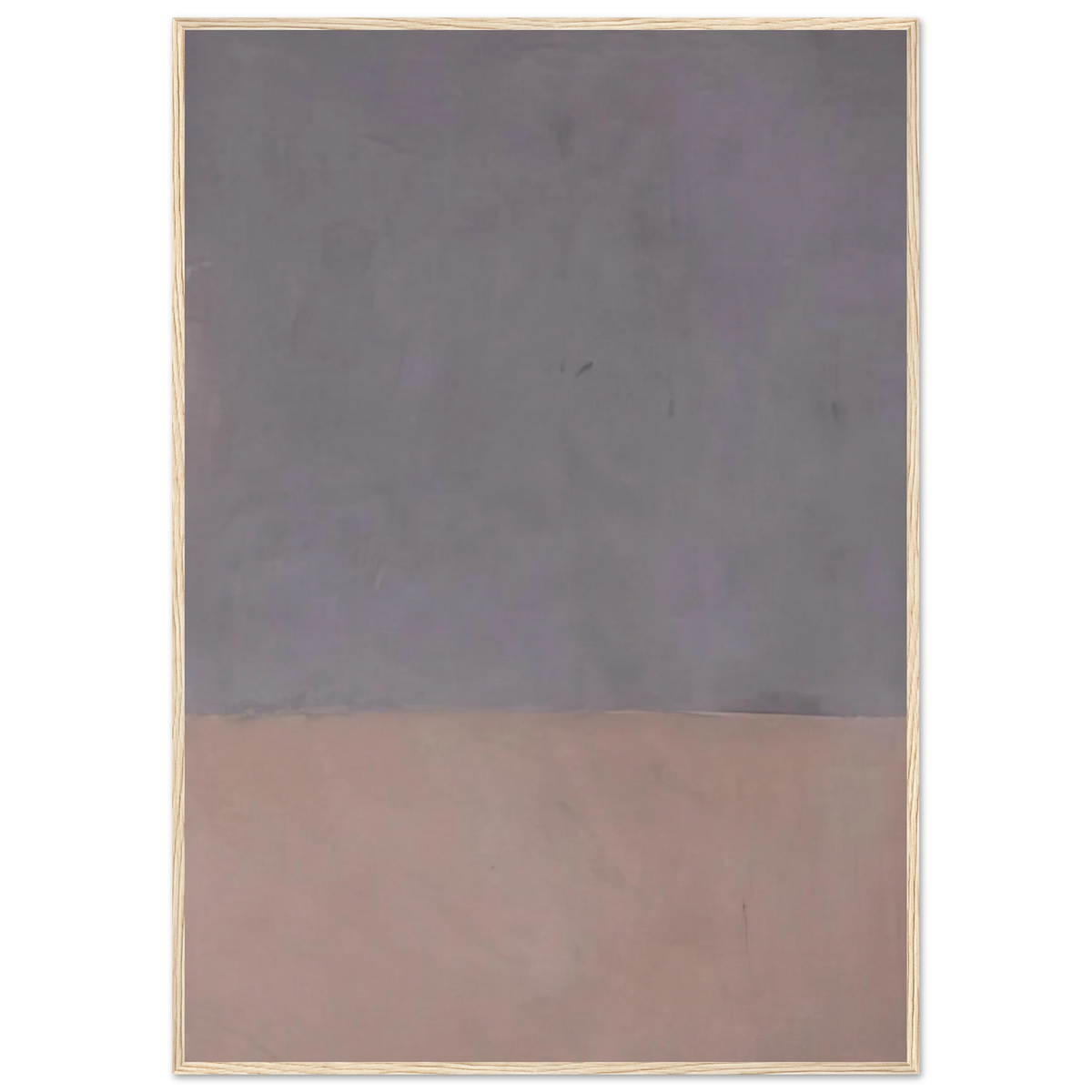 Untitled Gray and Mauve - 1969 Framed Poster | Mark Rothko Framed Prints Wall Art | Rothko Prints