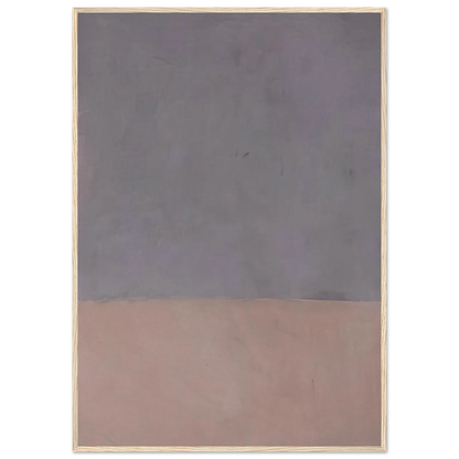 Untitled Gray and Mauve - 1969 Framed Poster | Mark Rothko Framed Prints Wall Art | Rothko Prints