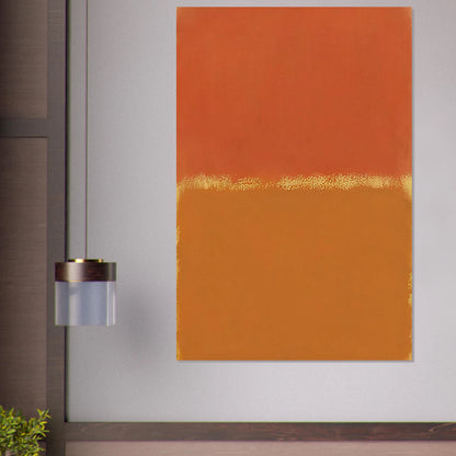 Orange, Red, Orange - 1961 Poster | Mark Rothko Poster | Rothko Prints