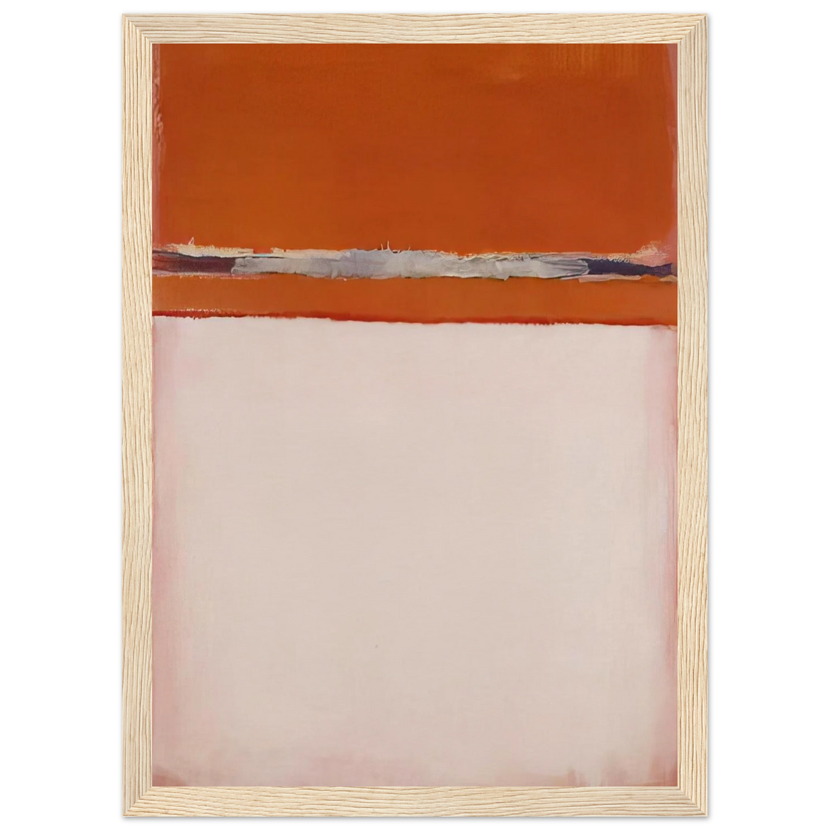No.18 - 1951 Framed Poster | Mark Rothko Framed Prints Wall Art | Rothko Prints