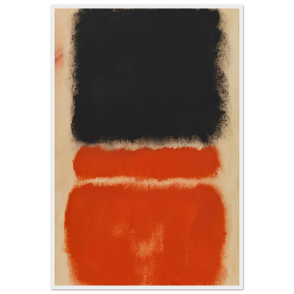 Red - 1968 Framed Poster | Mark Rothko Framed Prints Wall Art | Rothko Prints