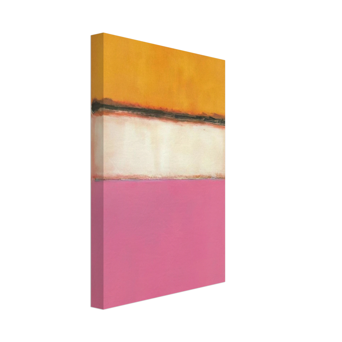 White Center Yellow, Pink and Lavender on Rose - 1950 Canvas | Mark Rothko Canvas | Rothko Prints
