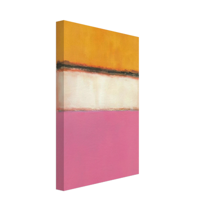 White Center Yellow, Pink and Lavender on Rose - 1950 Canvas | Mark Rothko Canvas | Rothko Prints