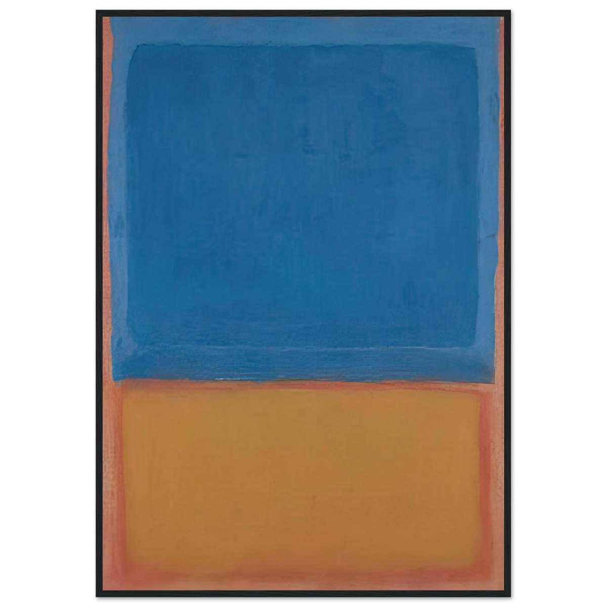 Untitled Red, Blue, Orange - 1955 Framed Poster | Mark Rothko Framed Prints Wall Art | Rothko Prints