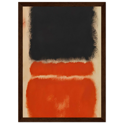 Red - 1968 Framed Poster | Mark Rothko Framed Prints Wall Art | Rothko Prints
