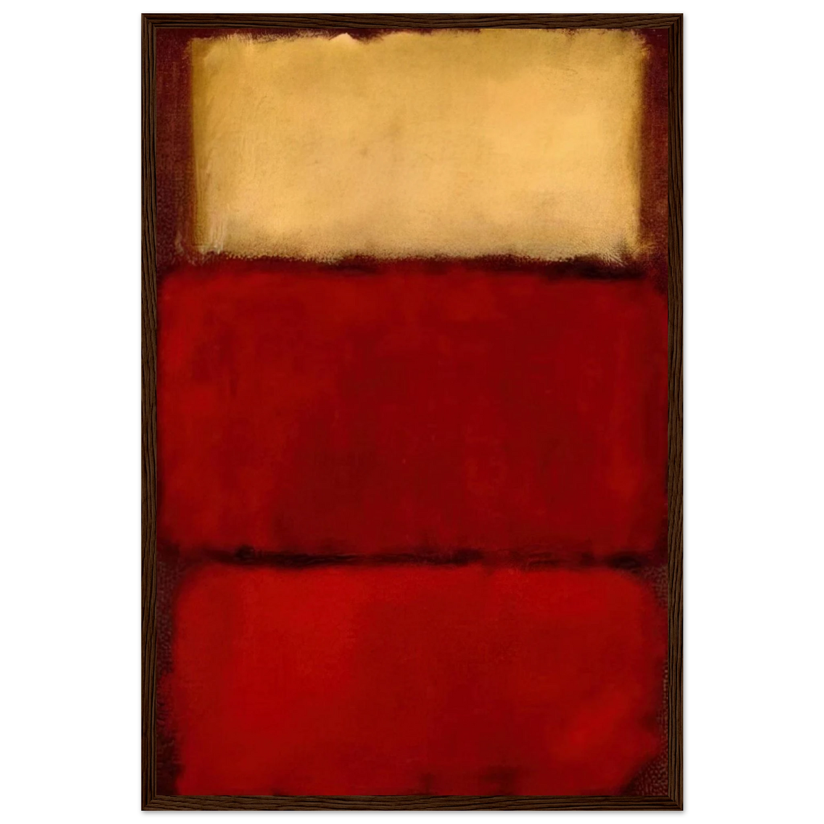 Red - 1964 Framed Poster | Mark Rothko Framed Prints Wall Art | Rothko Prints