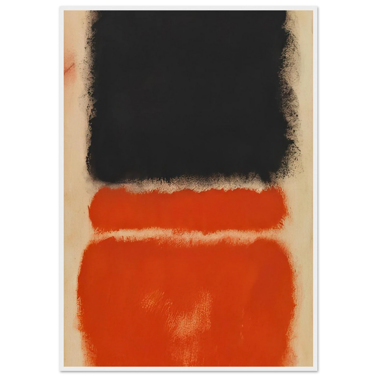 Red - 1968 Framed Poster | Mark Rothko Framed Prints Wall Art | Rothko Prints