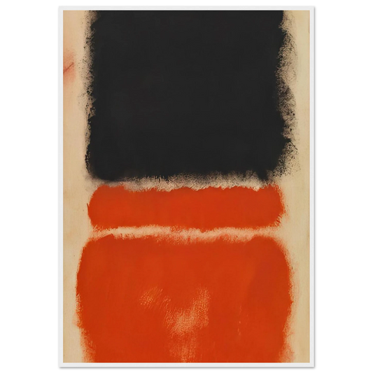 Red - 1968 Framed Poster | Mark Rothko Framed Prints Wall Art | Rothko Prints