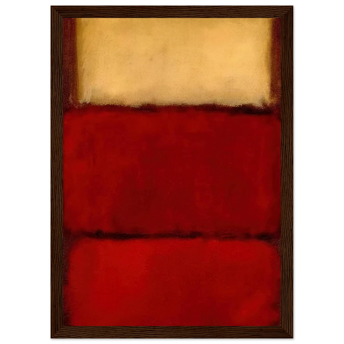 Red - 1964 Framed Poster | Mark Rothko Framed Prints Wall Art | Rothko Prints