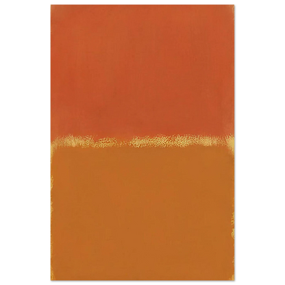 Orange, Red, Orange - 1961 Poster | Mark Rothko Poster | Rothko Prints