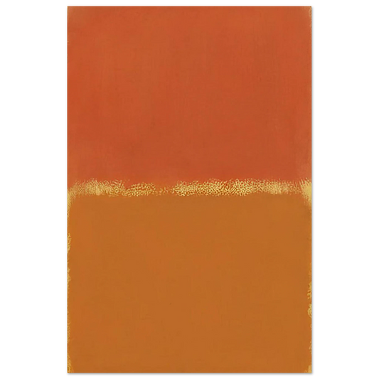 Orange, Red, Orange - 1961 Poster | Mark Rothko Poster | Rothko Prints